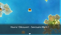 Le Sanctuaire Marin est débloqué.
