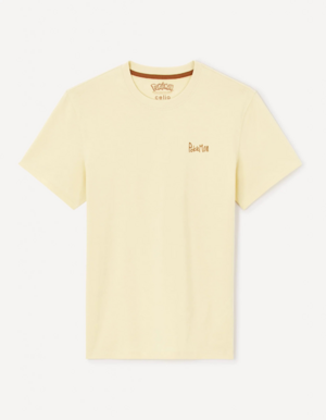 Celio t-shirt jaune avant Pikachu Ketchup.png