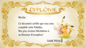 Pokédex de Kanto (capture d'écran LGP)