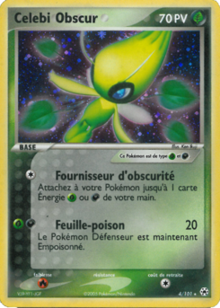 Celebi Obscur (EX Légendes Oubliées 4)