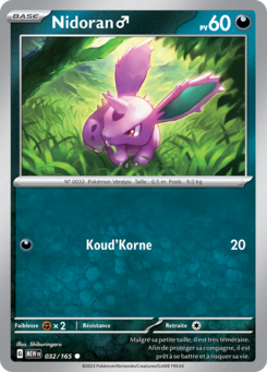 Nidoran♂ (Écarlate et Violet 151 032)