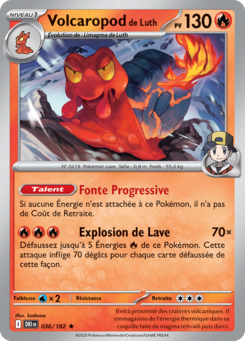 Volcaropod de Luth (Écarlate et Violet Rivalités Destinées 036)