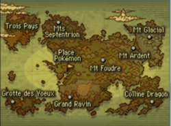 Une version alternative dans Pokémon Donjon Mystère : Équipe de Secours Rouge et Bleue, visible dans la Base Équipe.