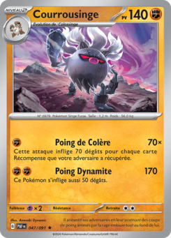Courrousinge (Écarlate et Violet Destinées de Paldea 047)