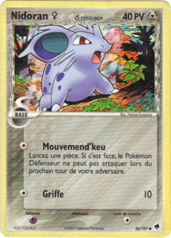 Nidoran ♀ δ (EX Île des Dragons 56)