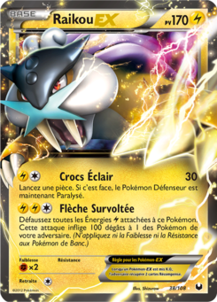 Raikou-EX (Noir & Blanc Explorateurs Obscurs 38)
