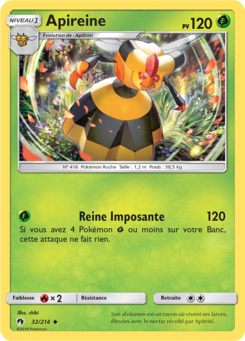 Apireine (Soleil et Lune Tonnerre Perdu 32)