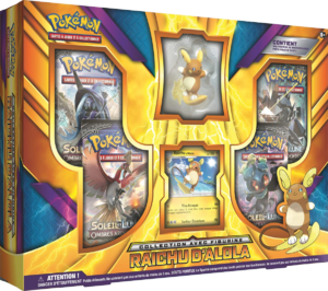 Collection avec figurine Raichu d'Alola.png