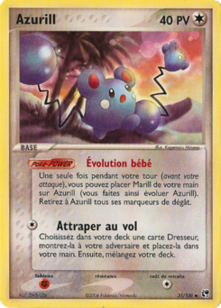 Azurill (EX Tempête de sable 31)