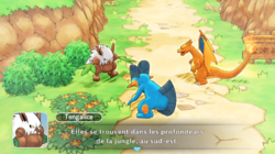 Tengalice indique au joueur où se trouvent les Ruines Enfouies.