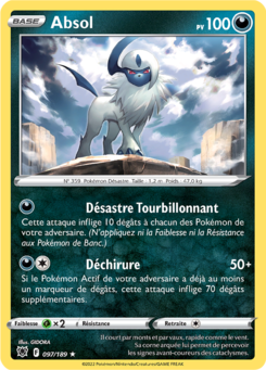 Absol (Épée et Bouclier Astres Radieux 097)