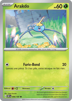 Arakdo (Écarlate et Violet Flammes Obsidiennes 006)
