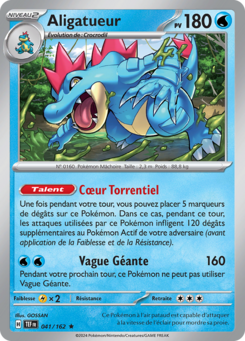 Aligatueur (Écarlate et Violet Forces Temporelles 041)
