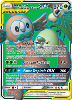 Brindibou et Noadkoko d'Alola-GX (Soleil et Lune Harmonie des Esprits 214)