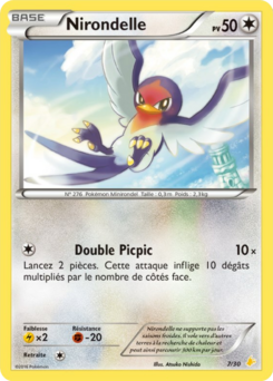 Nirondelle (XY Kit du Dresseur Pikachu Catcheur 7)