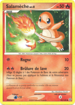 Salamèche (Diamant & Perle Merveilles Secrètes 82)