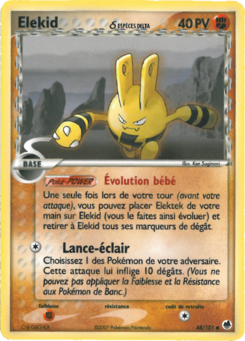Elekid δ (EX Île des Dragons 48)