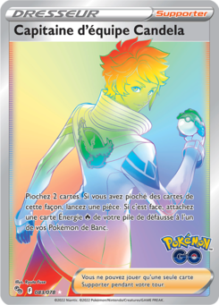 Capitaine d'équipe Candela (Pokémon GO 083)