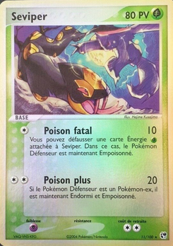 Seviper (EX Tempête de sable 11)