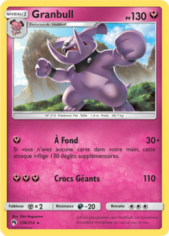 Granbull (Soleil et Lune Tonnerre Perdu 138)