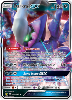 Darkrai-GX (Soleil et Lune Ombres Ardentes 88a)