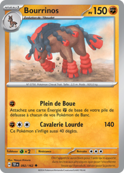 Bourrinos (Écarlate et Violet Forces Temporelles 092)