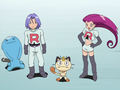 Qulbutoké (de Jessie) et Miaouss (Team Rocket)