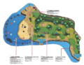 Plan de la Prairie de Poni dans Pokémon Soleil et Lune.