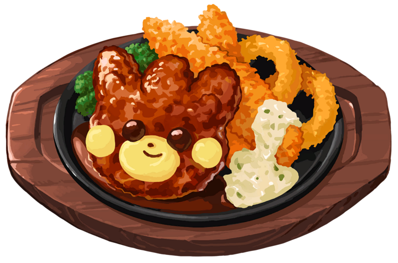 Fichier:Sprite Steak haché et assortiment de fritures EV.png