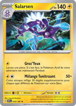 Salarsen (Écarlate et Violet Flammes Obsidiennes 072)
