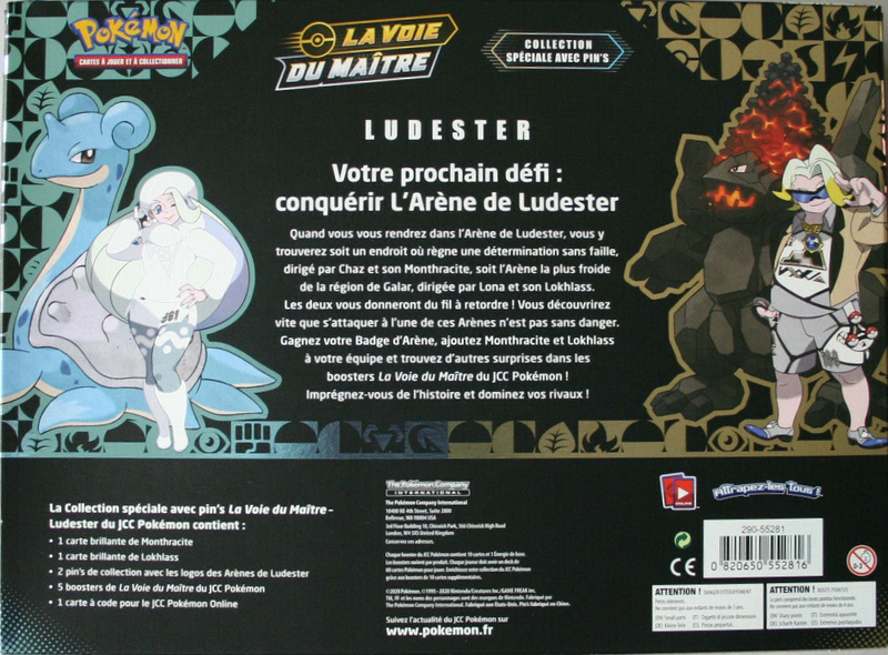 Fichier:Collection spéciale avec pin's La Voie du Maître Arène de Ludester Verso.png