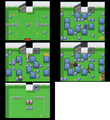 L'intérieur de la Tour Perdue dans Pokémon Diamant et Perle.