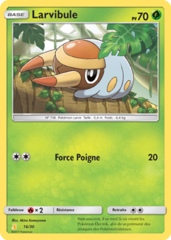 Larvibule (Soleil et Lune Kit du Dresseur Raichu d'Alola 16)