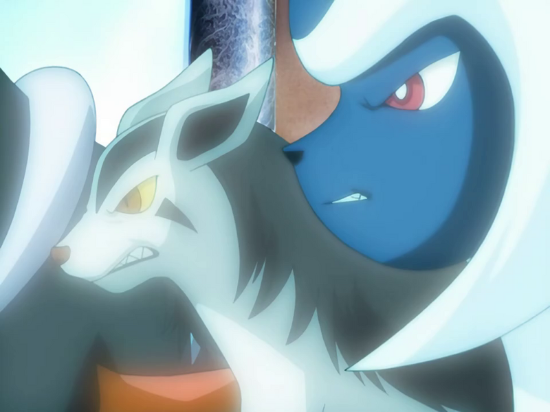 Fichier:Maître des Mirages - Absol et Grahyèna mirages du Docteur Yung.png